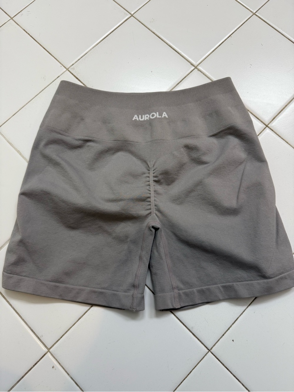 Aurola Women's Gray Athletic Shorts